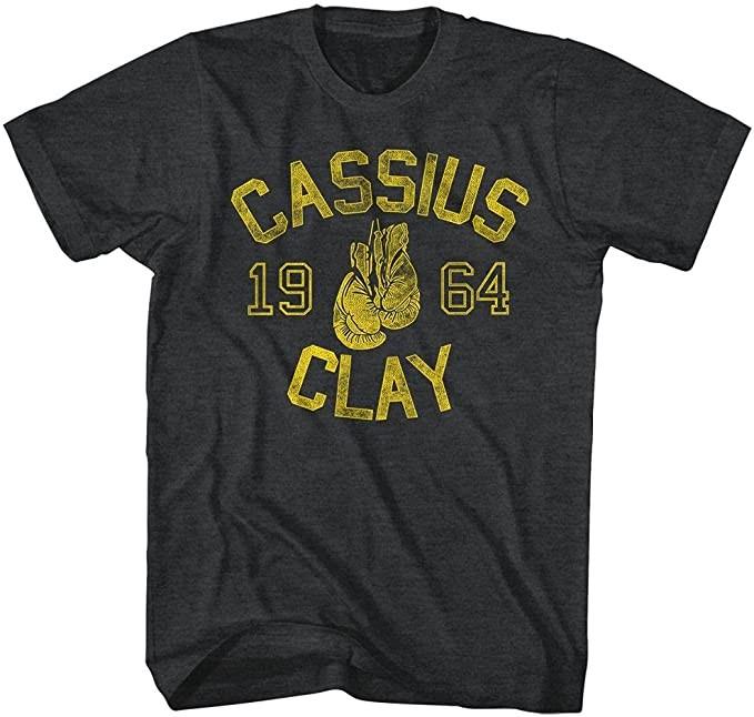 Cassius Marcellus Clay Boxing Champion 1964 Muhammad Ali The Greatest Legend Unisex T-Shirt XXXL