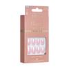 Artificial Nails Pink with Shine BNP04 Bare But Better Premium Kiss 30pcs