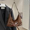 Retro High-End Achseltasche Damen Neue Einfache Pendler-Tragetasche Vielseitige Schulter-Umhängetasche
