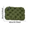 Cojín de Asiento Inflable Portátil Ligero para Acampar - Impermeable, Plegable, Duradero y Cómodo para Sentarse a Largo Plazo