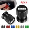 4pcs For Suzuki Samurai Car Wheel Tire Valve Caps Tyre Stem Covers Airdust Waterproof Accessories