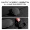 Suede Fabric Auto Key Fob Cover Fit For Jetour Freer Freedom T2 Freer Traveller T1 + Smart Case Housing Key Ring Remote Auto Accessories