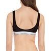 Calvin Klein Logo Print Non-Adjustable Strap Bra Women underwear Black QF5490-001