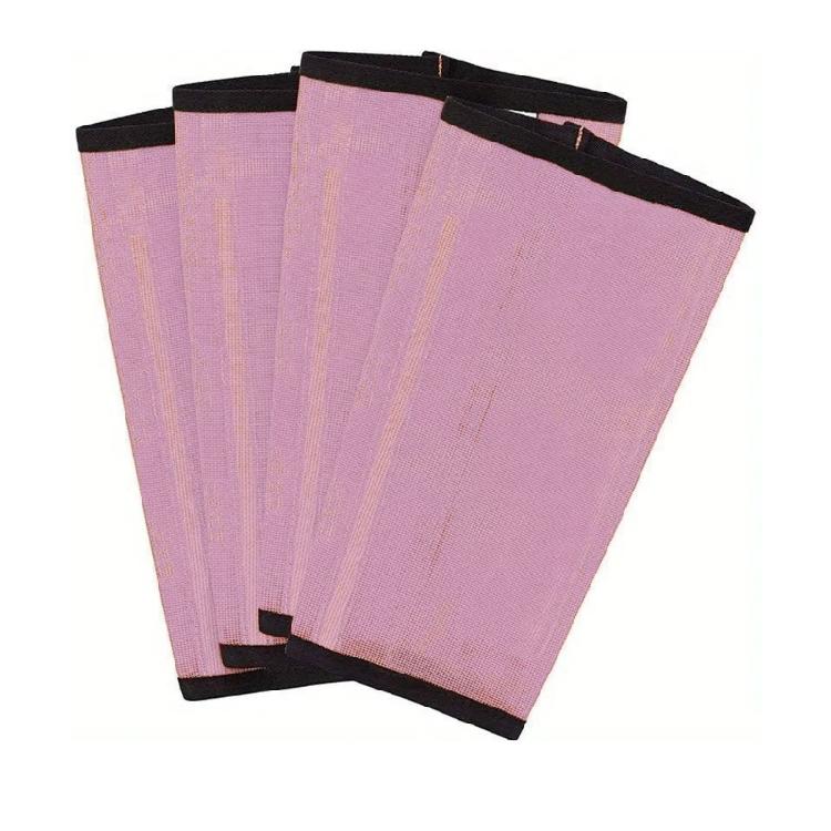 4Pcs Breathable Mesh Fly Leggings Mesh Horse Fly Boot Replacement Horse Leg Mosquitoes Repellents Cover Easy to Use