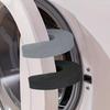 2 ks Sada ventilačních držáků pro pračku s měkkým povrchem proti přiskřípnutí | Plastový zarážka dveří, Nevyžaduje baterie