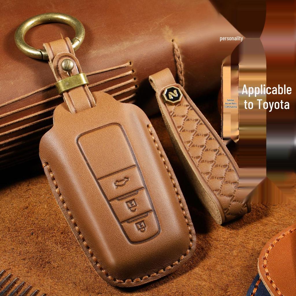 Toyota Key Cover for Camry, Corolla, RAV4, Levin, Frontlander, Avalon, and Wildlander Buckle