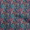 oneOone Tessuto Cotone Elasticizzato Blu Polvere Foglie Abbigliamento Fai da Te Tessuto per Quilting Tessuto Stampato al Metro 40 Pollici