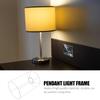 Chandelier Plafond Diy Ceiling Light Brackethade Frame Useful Practical Lamp Shade Bracket Frame Light Holder Chandelier