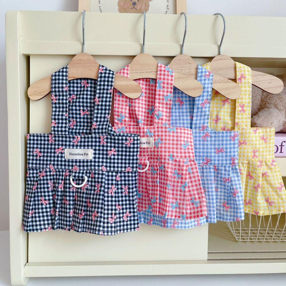 

Cotton Summer Dog Dress Soft Pet Dress Chihuahua Puppy Dress Small Medium Dog XL чорний