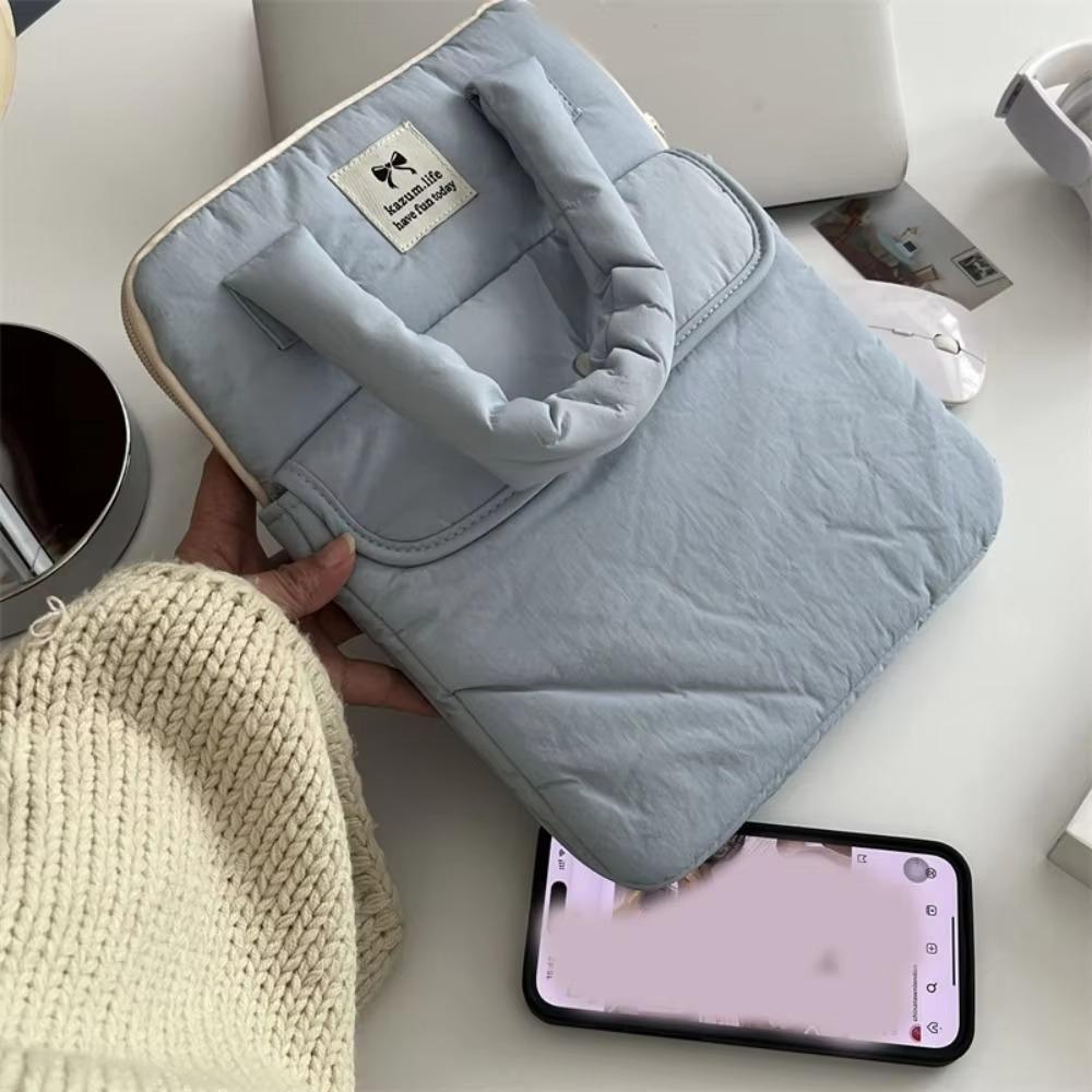 Portable Shockproof Laptop Bag Soft Laptop Sleeve Stylish Computer Handbag  School