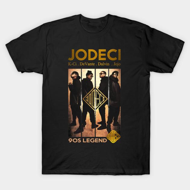

Men Black Print T-shirt Jodecii Band For Fans No-Cut Transfer Paper Print Cotton Tshirt L