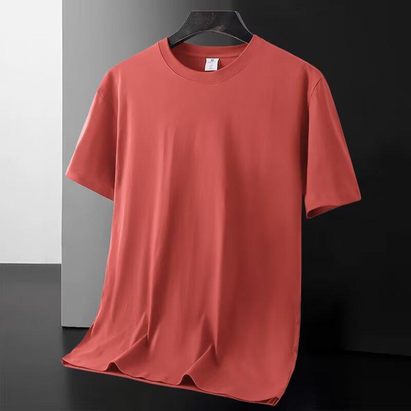 Unisex Einfarbige Kurzarm-T-Shirts – Pure Black oder White Summer Basics