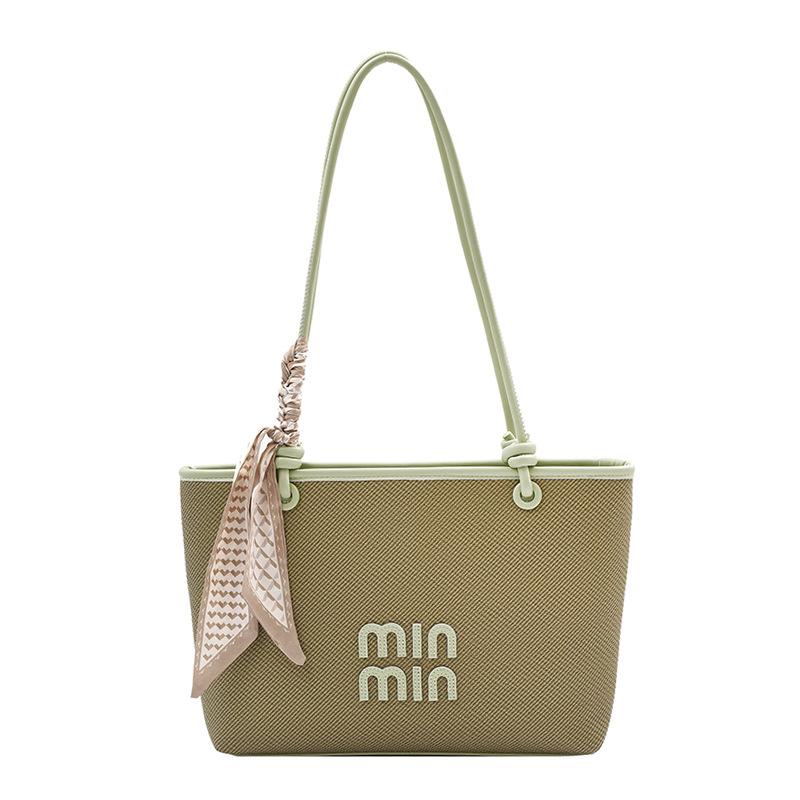 Portable large-capacity tote bag women's 2025 new trendy high-end versatile shoulder bag fashionable foreign messenger bag