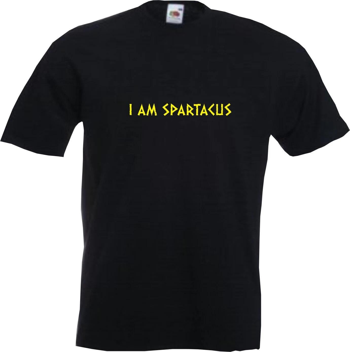 I AM SPARTACUS - FUNNY SLOGAN Mens Womens Kids T-Shirt S