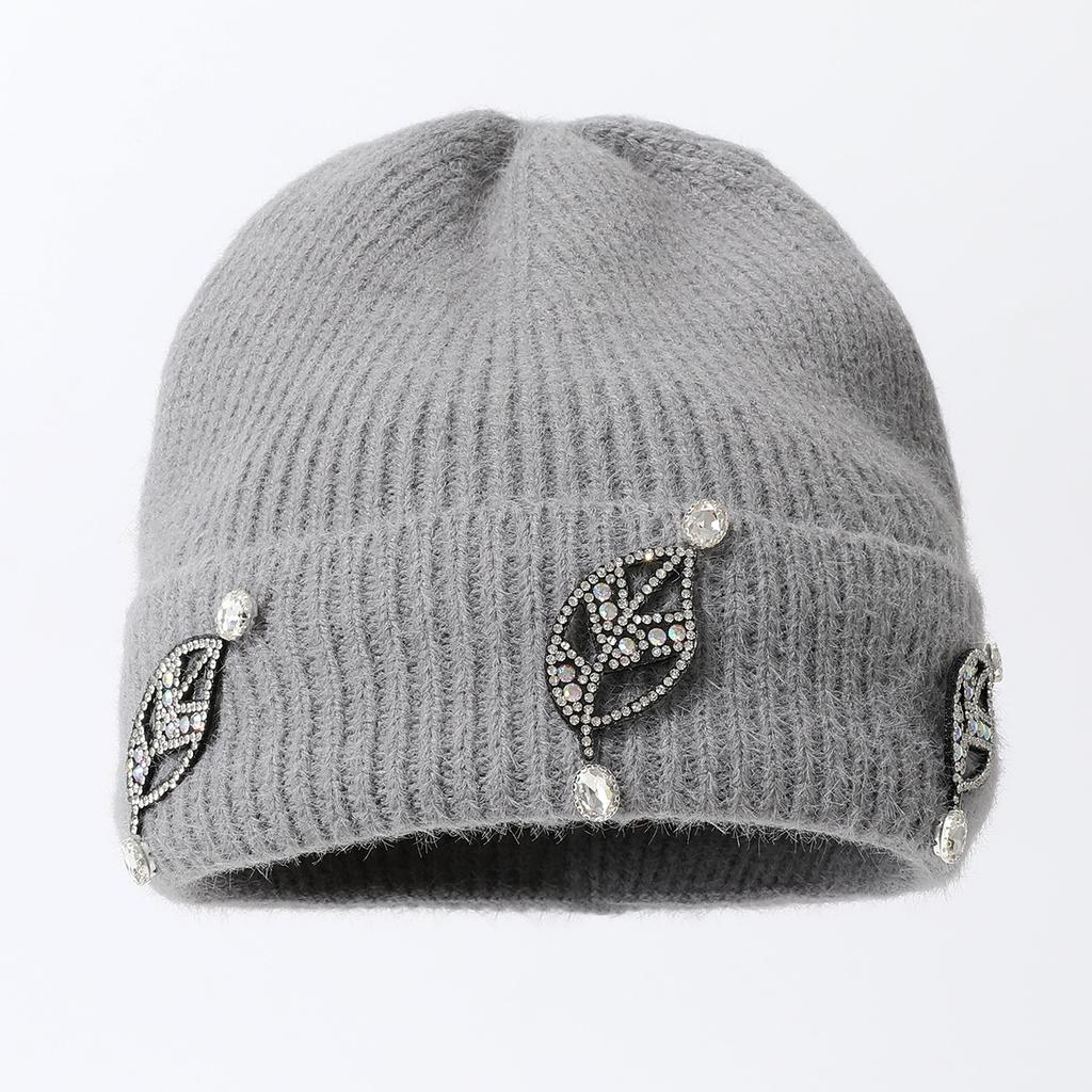 Winter Wool Hat Trendy Versatile Knitted Hat Thickened Cold Protection Ear Protection Cold Hat
