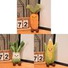 Spring Vegetable Plush Toy Set With Sponge Filling For Kids And Adults