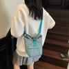 Canvas Bag Women's Summer Fashion Versatile Shoulder Messenger Bag Is Now Popular Bucket Bag