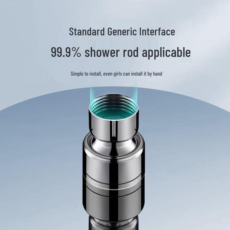 Rongshida 6-inch Round Pressurized Shower Head