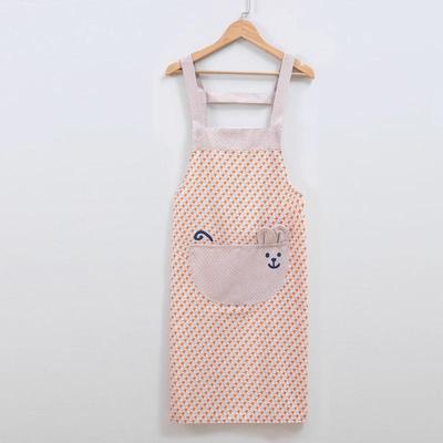 2024 Korean Style Waterproof Oil-Proof Fashionable Women's Apron for Stir-Frying