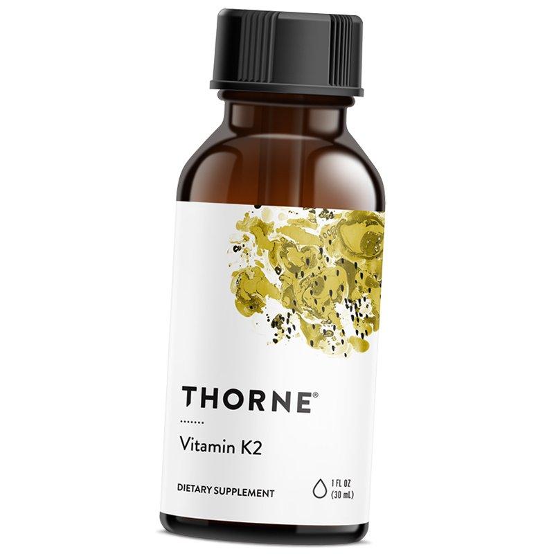 

Вітамін К2 рідкий Vitamin K2 Thorne Research 30мл (36357023) 30ml