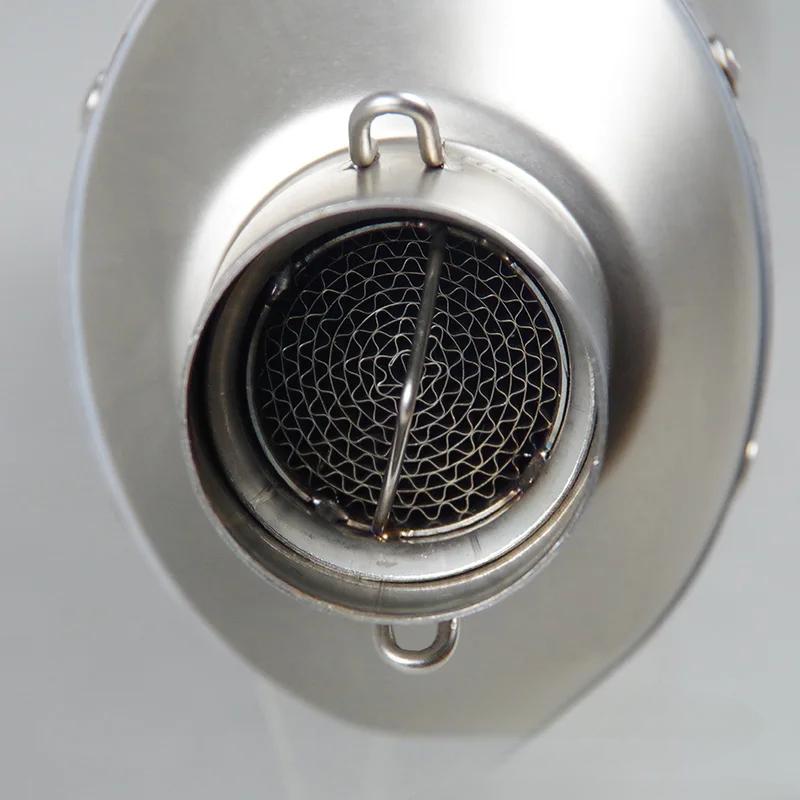 51mm*38mm Universal Motorcycle Exhaust Muffler Catalyst DB Killer Silencer Noise Sound Eliminator for Akrapovic for SC
