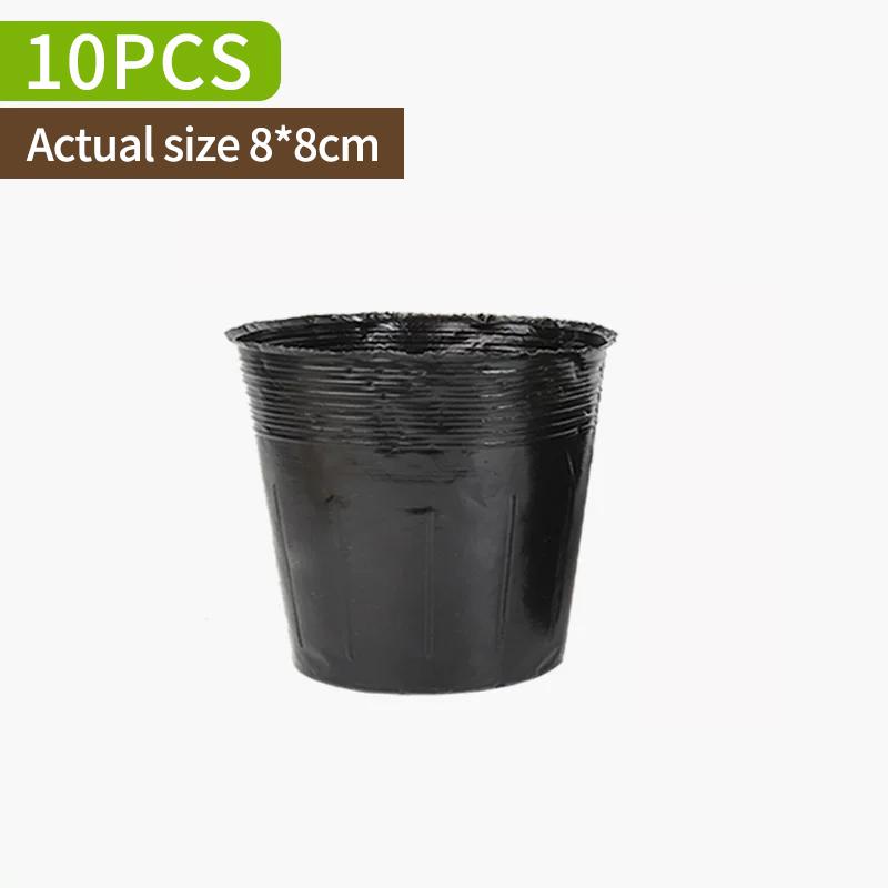 10/20Pcs Seedling Cups Planting Pots Disposable Nutrient Bags Flower Pots Seedling Trays Gardening Supplies Garden Accessories