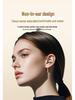 Clip-On Wireless Bluetooth Headphones, Noise-Reducing, Ultra-Long Battery Life, Sports Comfort