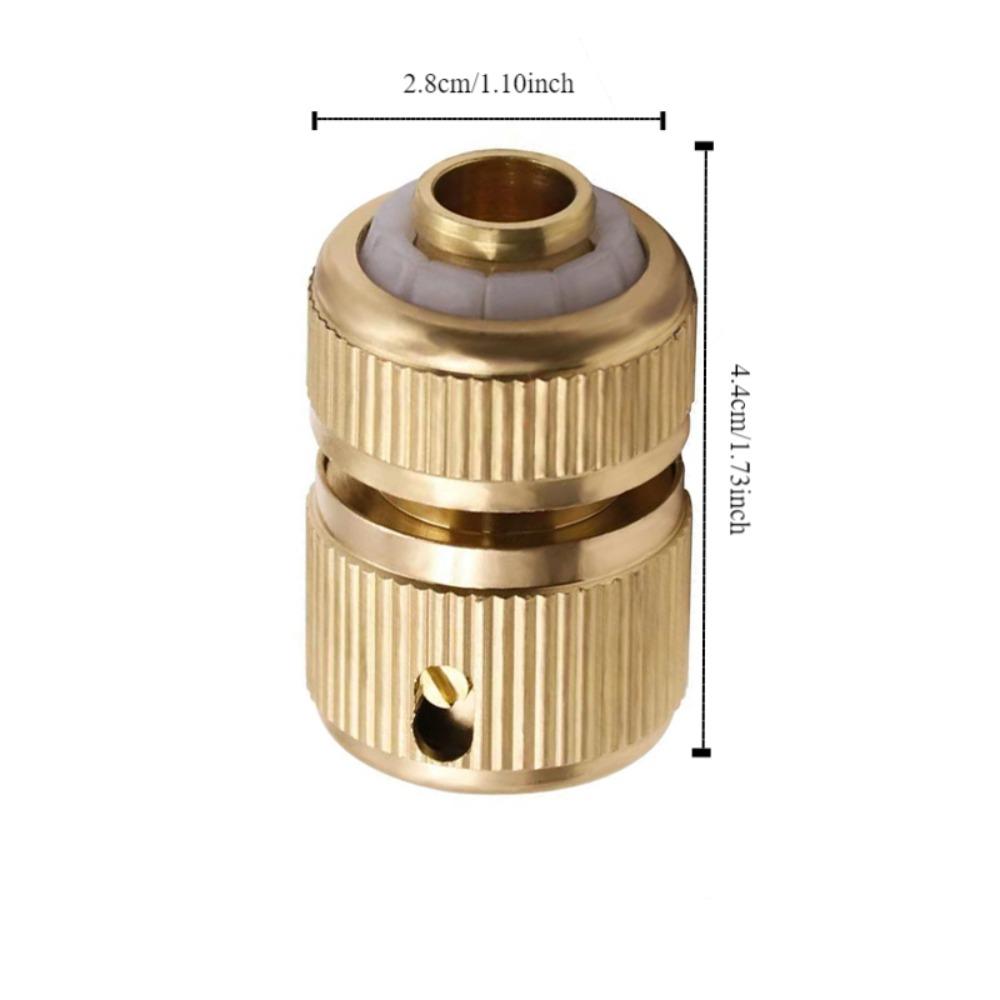 1/2pcs 1/2" Garden Hose Connector Car Washer Quick-release Fitting Water Quick Connector Tube Repair Accessories