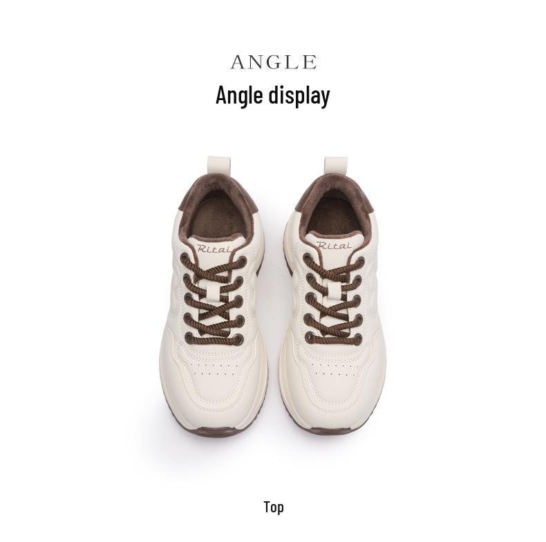 Women's Breathable Spring 2025 Casual White Sneakers - Versatile Non-Slip Travel Shoes (LF1152M)