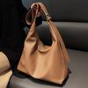 New Women's Bag PU Large-capacity Tote Bag Women's Commuter Messenger Versatile Shoulder Bag Niche Bag Casual