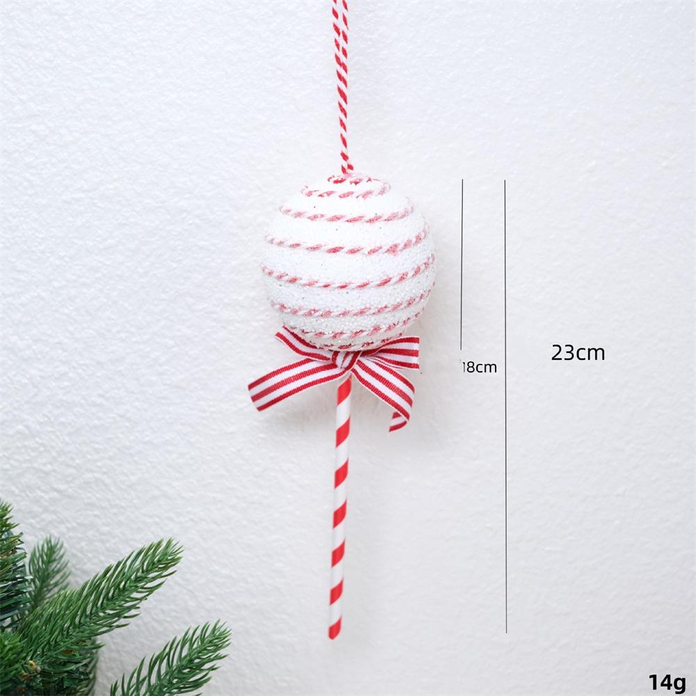 Christmas Canes Red White Foam Christmas Lollipop Candy Cane Boot Xmas Tree Supplies 2025 Xmas Decoration 2025 New Year Decors