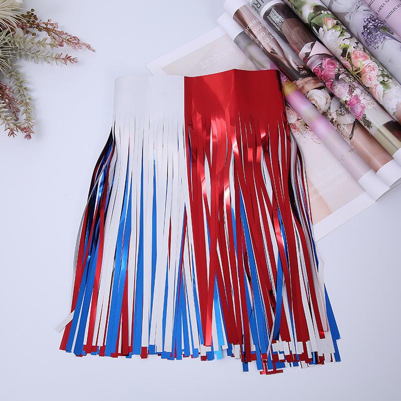 3M Premium Fringe Banner Party Streamers Foil Tinsel Garland For Birthday Wedding Anniversary Party Decorations Hanging Decor
