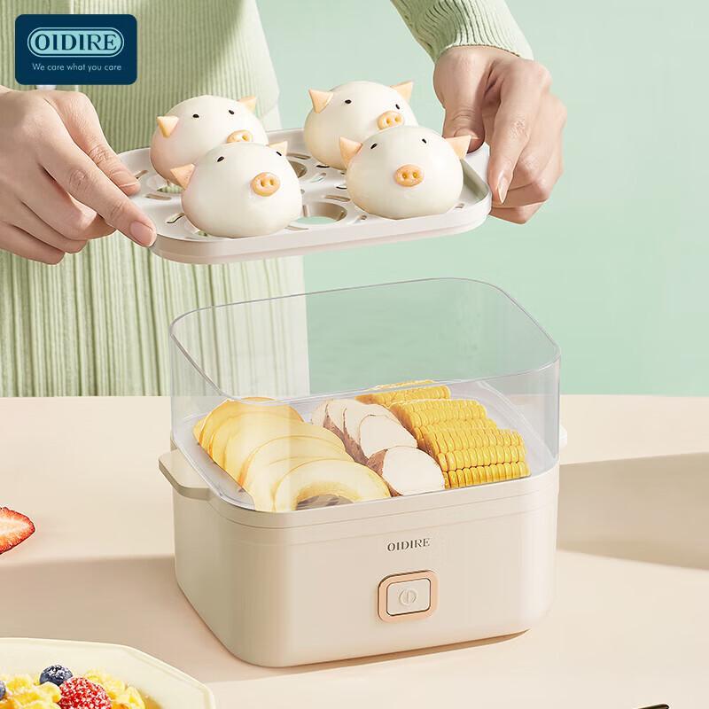 OIDIRE Multi-functional Electric Steamer & Breakfast Machine CN plug (adapter included)