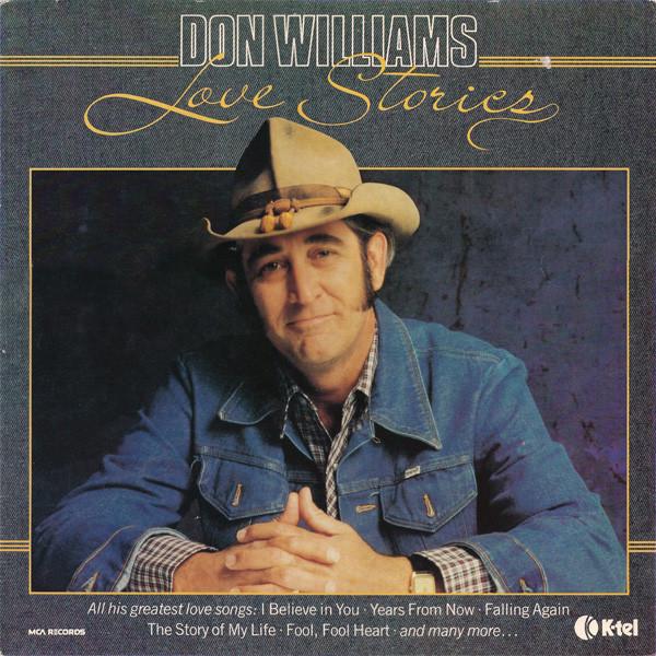 

LP Record DON WILLIAMS - Love Stories NE1252 K-Tel 1983 UK & Irela Folk Used