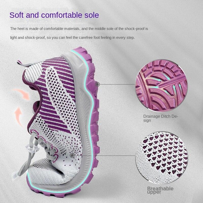 Wanderschuhe 2023 Neue Reiseschuhe Bequeme Mutterschuhe mittleren Alters und ältere Menschen Weiche Sohle Laufschuhe Altes Paar Sportschuhe