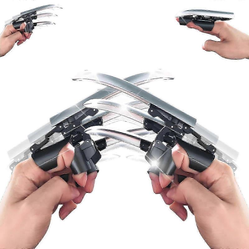 1-6PCS Retractable Wolverines Claws for Adult and Kids, Expandable Plastic Wolve Claws cs