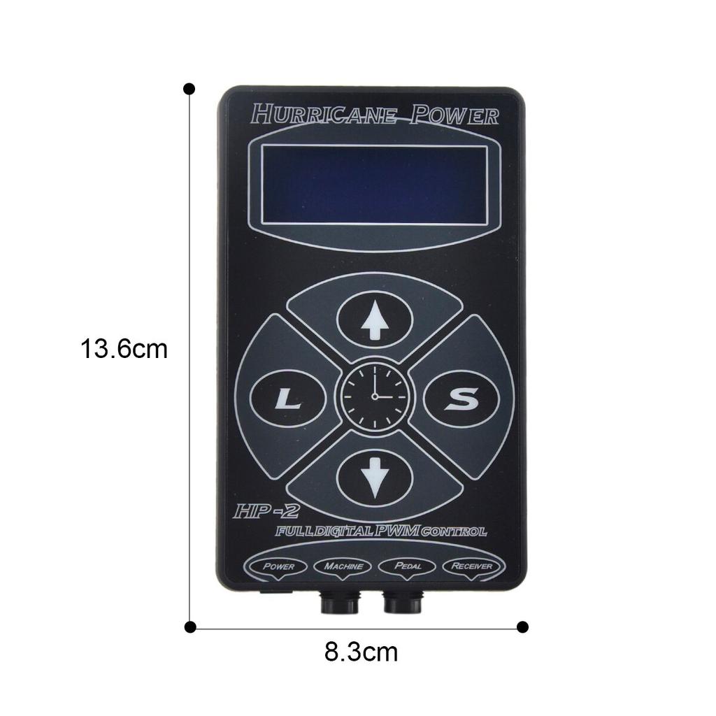 HP-2 Tattoo-Netzteil, digitales LCD-Display, professionelles Pro-Zubehör zum Tätowieren