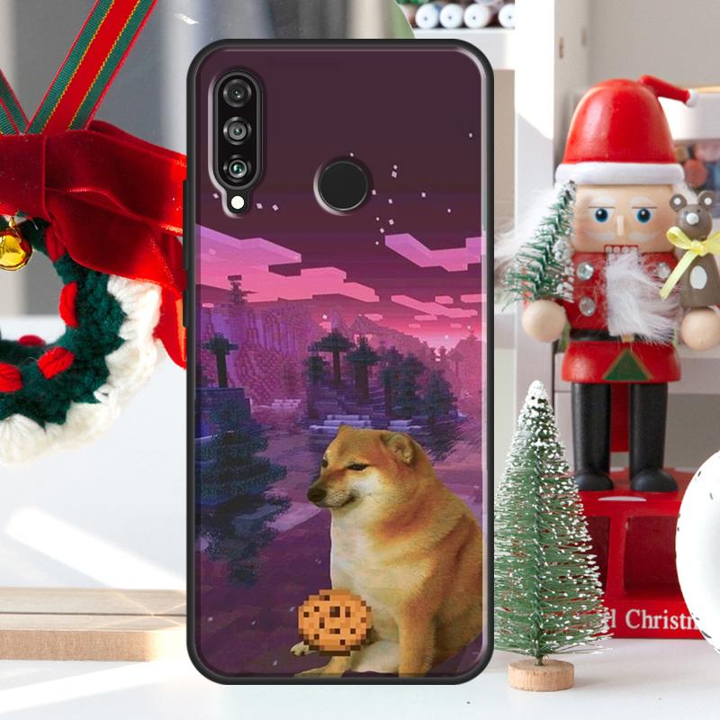 Doge For Huawei Nova 9 10 SE 11 Pro Y60 Y70 Y90 Y61 Y91 Y72 Y73 12i 11i 8i P20 P30 P40 Lite Case