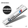 2025 Hot 3D M Logo Car Body Side Badge Body Rear Trunk Decor Sticker Car Modification Accessorie For BMW M Performance E36 E46 E