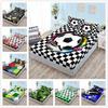 Three-Piece Mattress, Bed Cover, Football Basketball Sports Decorative Mattress Protective Cover