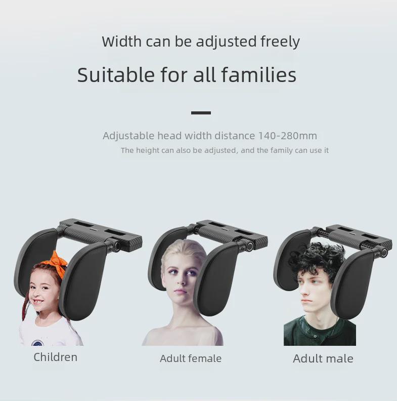 Car Neck Pillow for Children - Headrest and Side Support Cushion