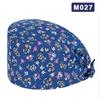 Unisex All-Cotton Printed Surgical Cap for Medical and Food Services