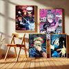 Anime J-Jujutsu K-Kaisen Good Quality Prints and Posters Waterproof Paper Sticker Coffee House Bar Posters Wall Stickers