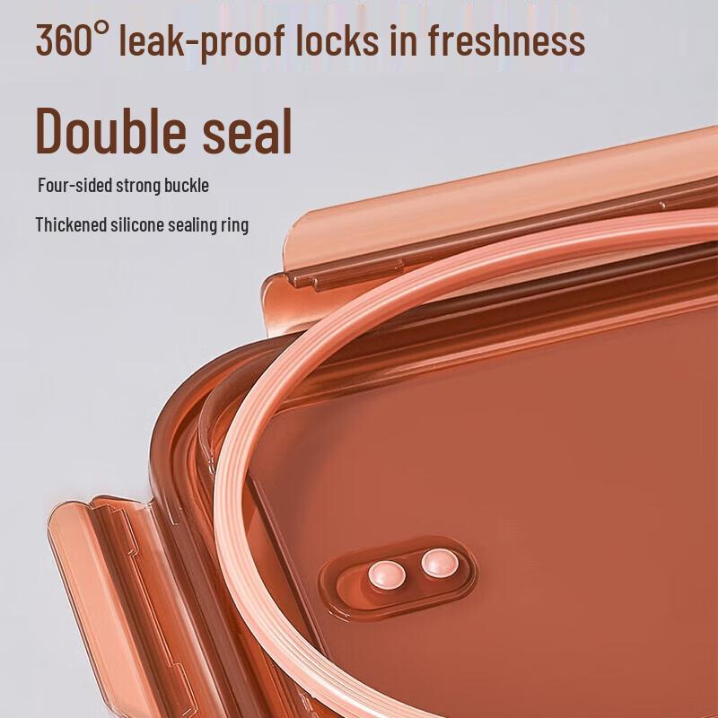 Zhishi Mikrovågsugnssäker Glaslunchlåda Set