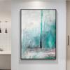 Abstract Gold Foil Oil Painting Printed for Living Room Entrance Dining Room Mural Posters and Prints Wall Art Cuadros Decor