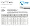 Wąż Ptfe Dn13 Gładki (-60C+260C)161Bar
