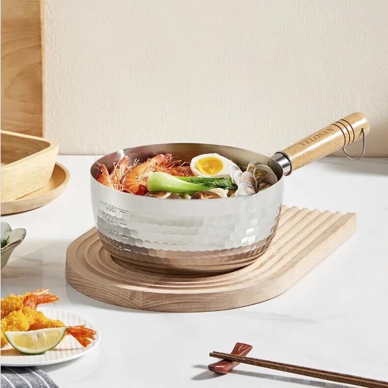 Velosan 18cm Stainless Steel Yukihira Pot