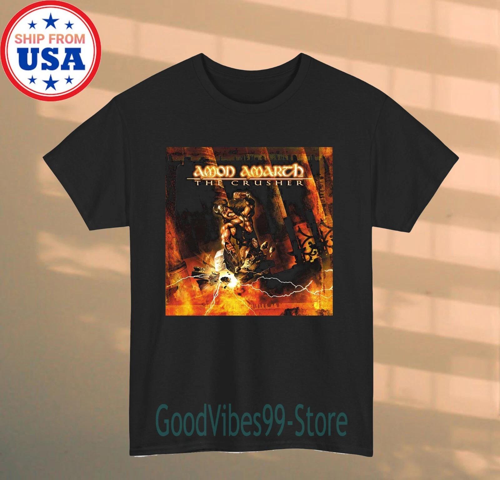 Amon Amarth The Crusher Men s Black Size S-5XL S