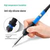 60W Adjustable Temperature Electric Soldering Iron with Switch - US Standard Solder Pen Kit for Home Repair