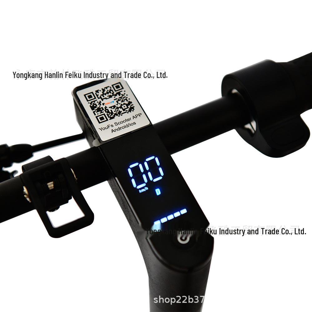 Xiaomi 8.5 Scooter with Enhanced Shock Absorption, LED Lights, Folding Design & Digital Display